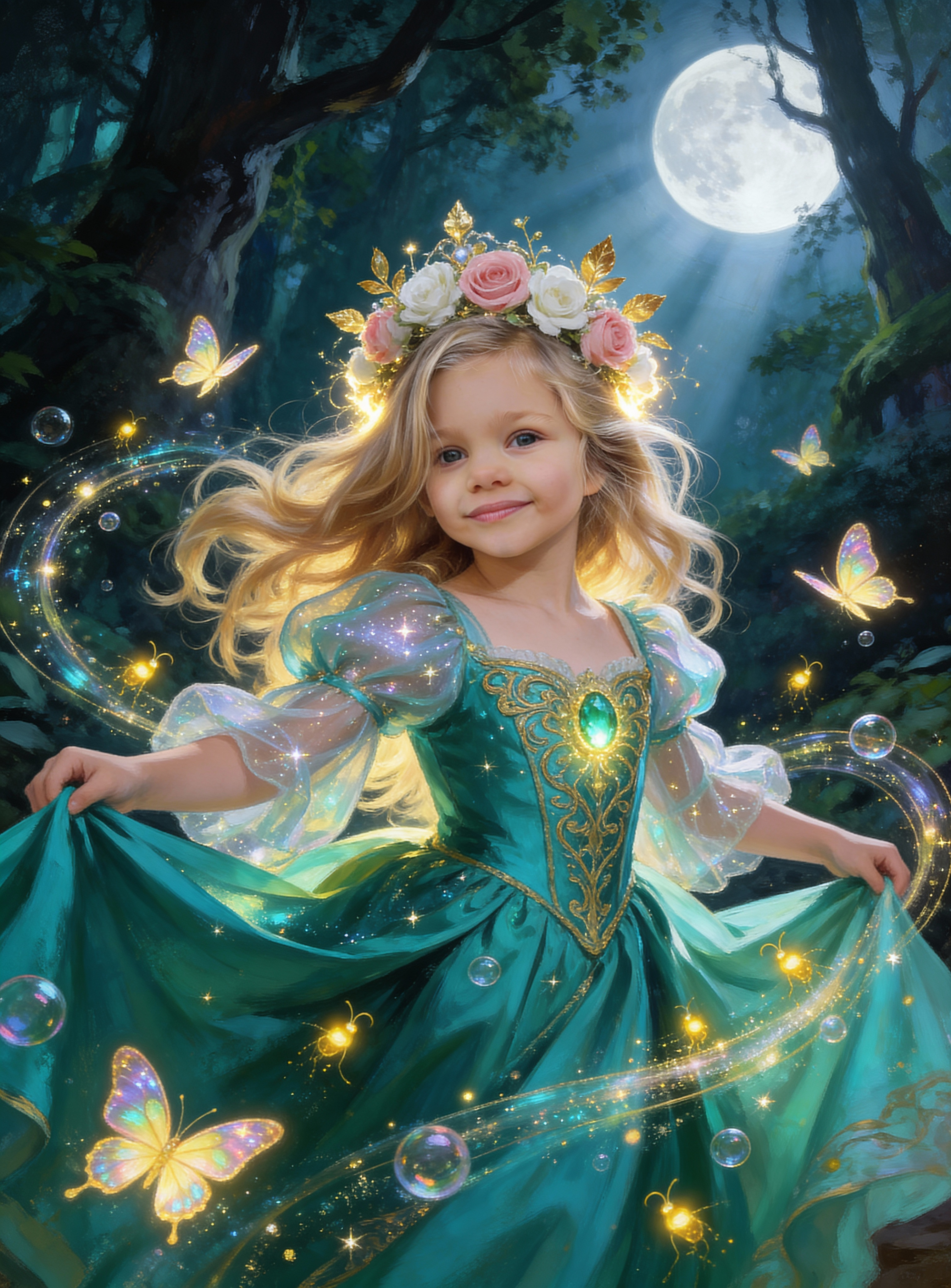 🪄 STEBUKLINGOS NAKTIES PRINCESĖ