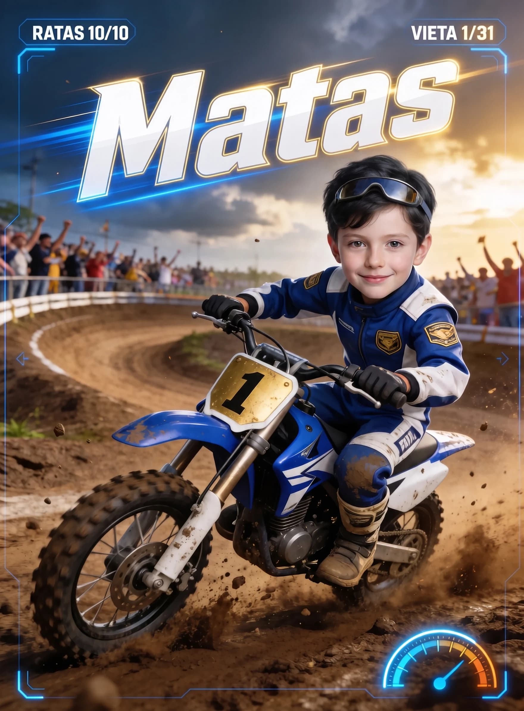 🏁 MOTOKROSO ČEMPIONAS