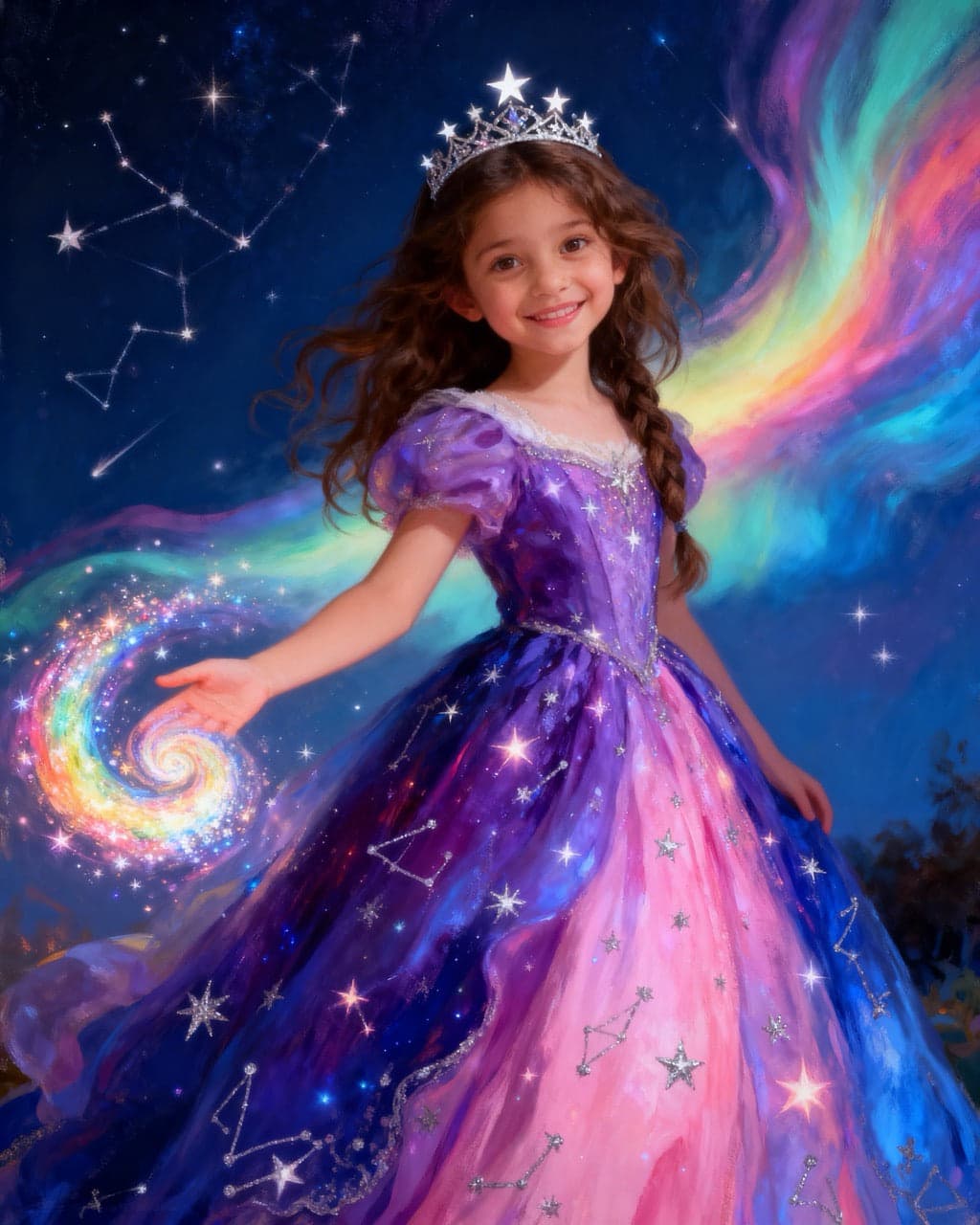 🌌 VAIVORYKŠTĖS ŽVAIGŽDĖS PRINCESĖ