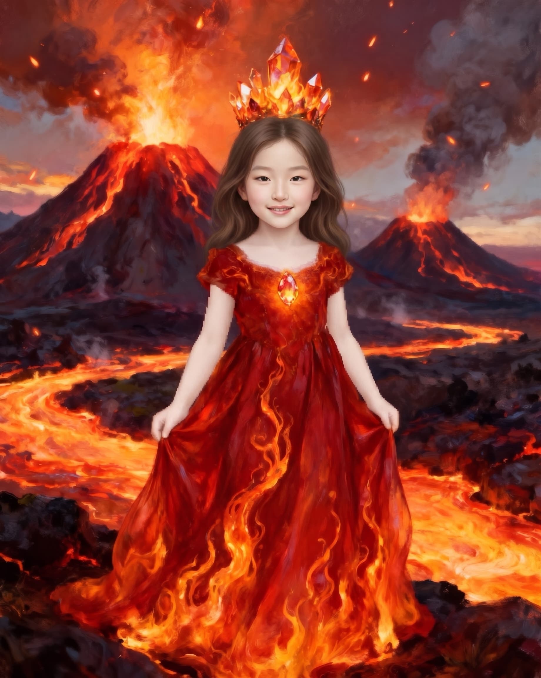 🌋 UGNIKALNIO PRINCESĖ