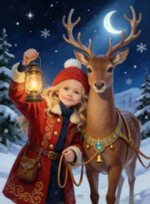 🦌 SANTAS LITTLE HELPER GIRL