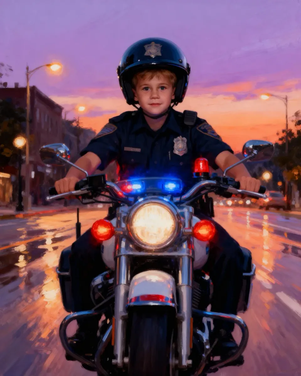👮🏻‍♂️ POLICE HARLEY BOY