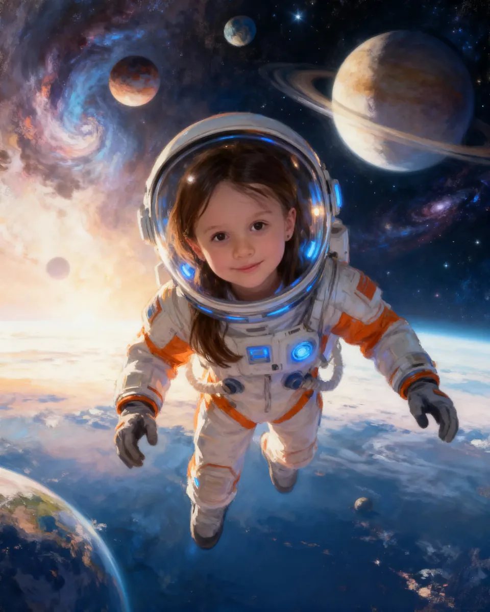 👩‍🚀 ASTRONAUT GIRL