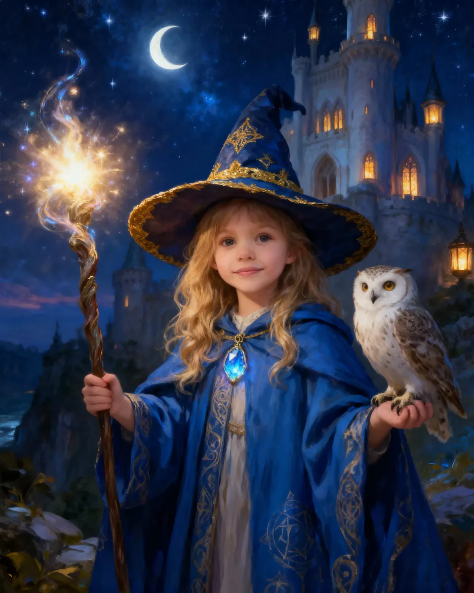 🪄 ENCHANTED WIZARD GIRL