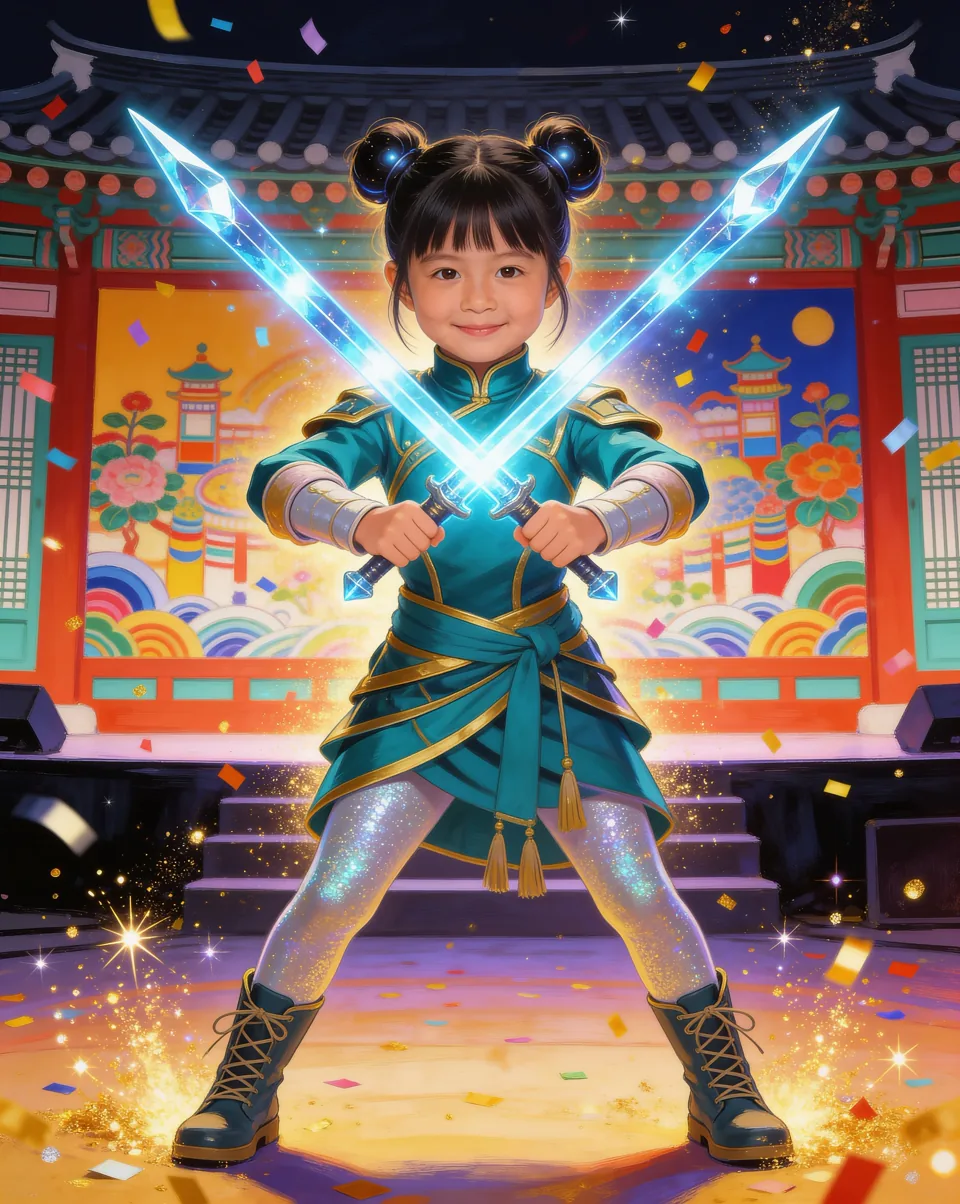 ⚔️ Crystal Twin-Blade Star