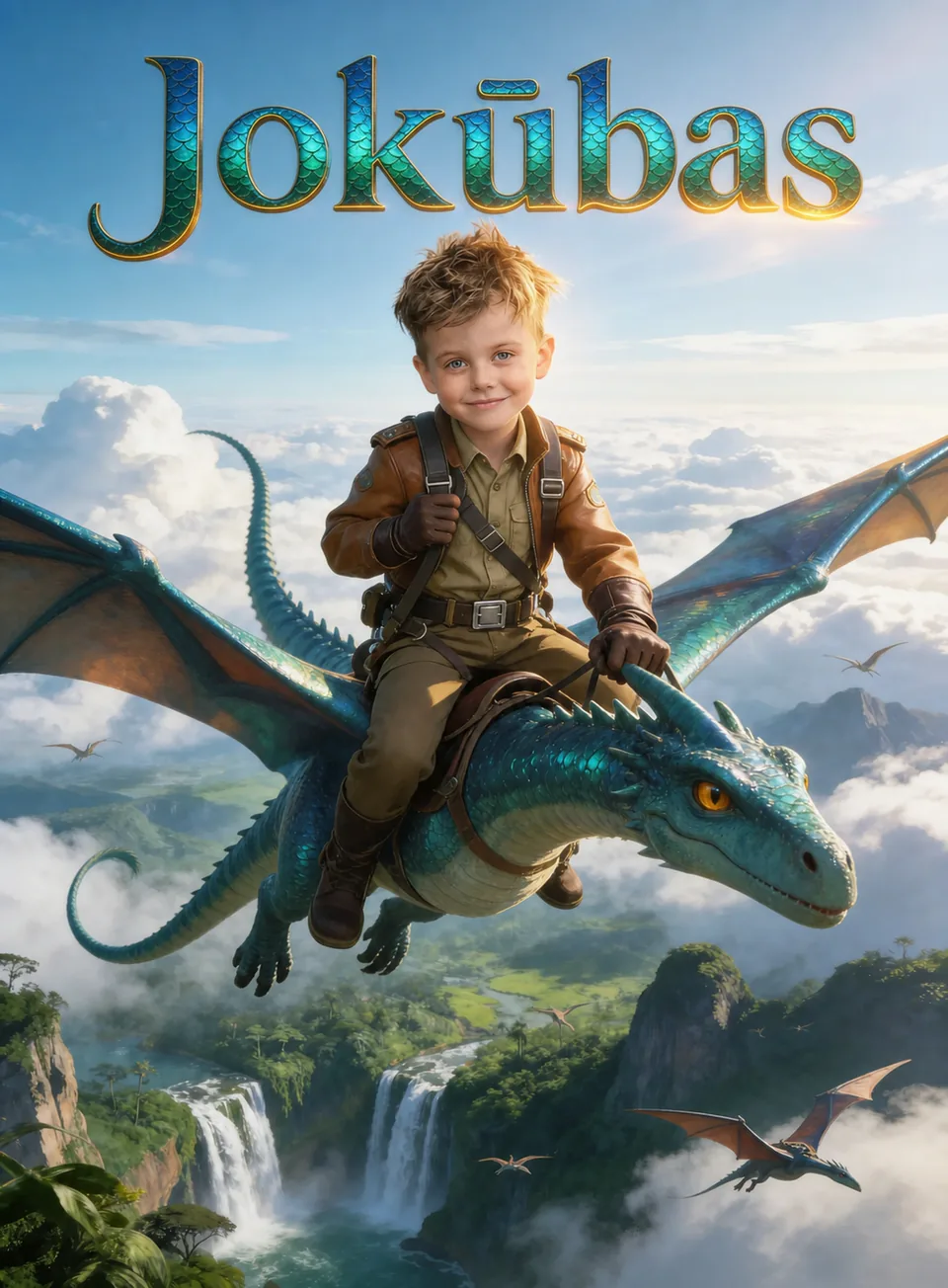 🦖 THE FLYING DINO - BOY
