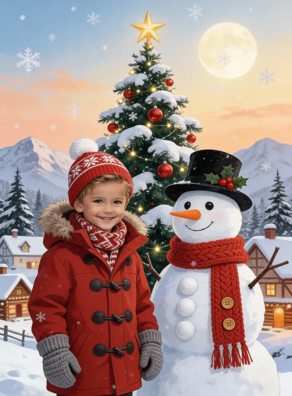 ☃️ SNOWY MAGIC BOY