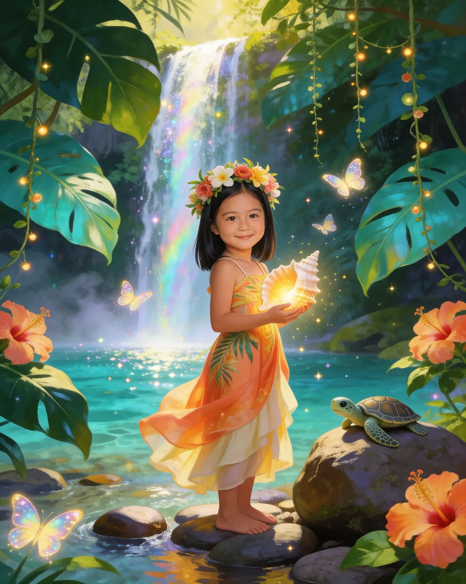 🐚 Lagoon Keeper Girl