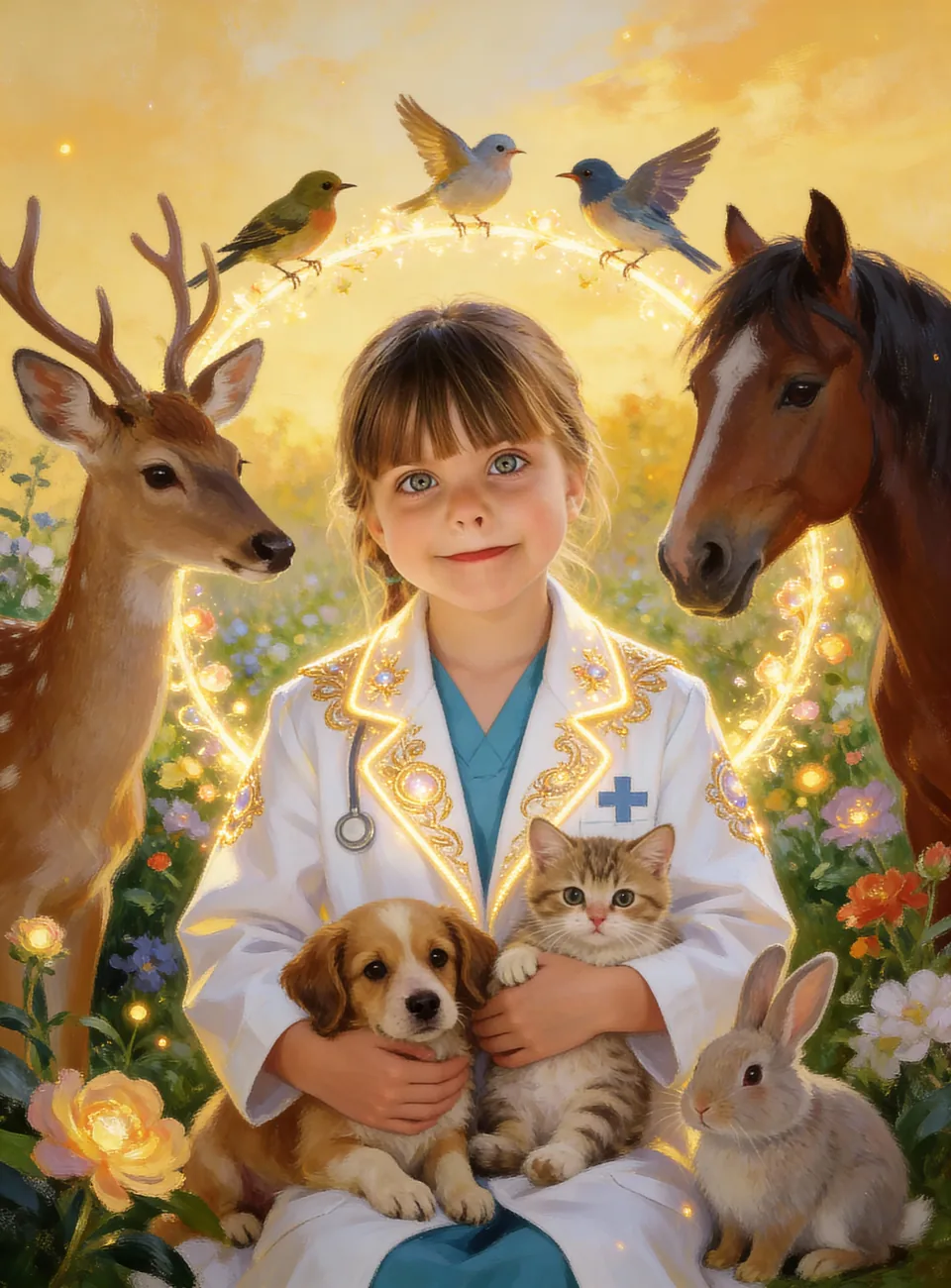 👩‍⚕️ THE MAGICAL VET GIRL